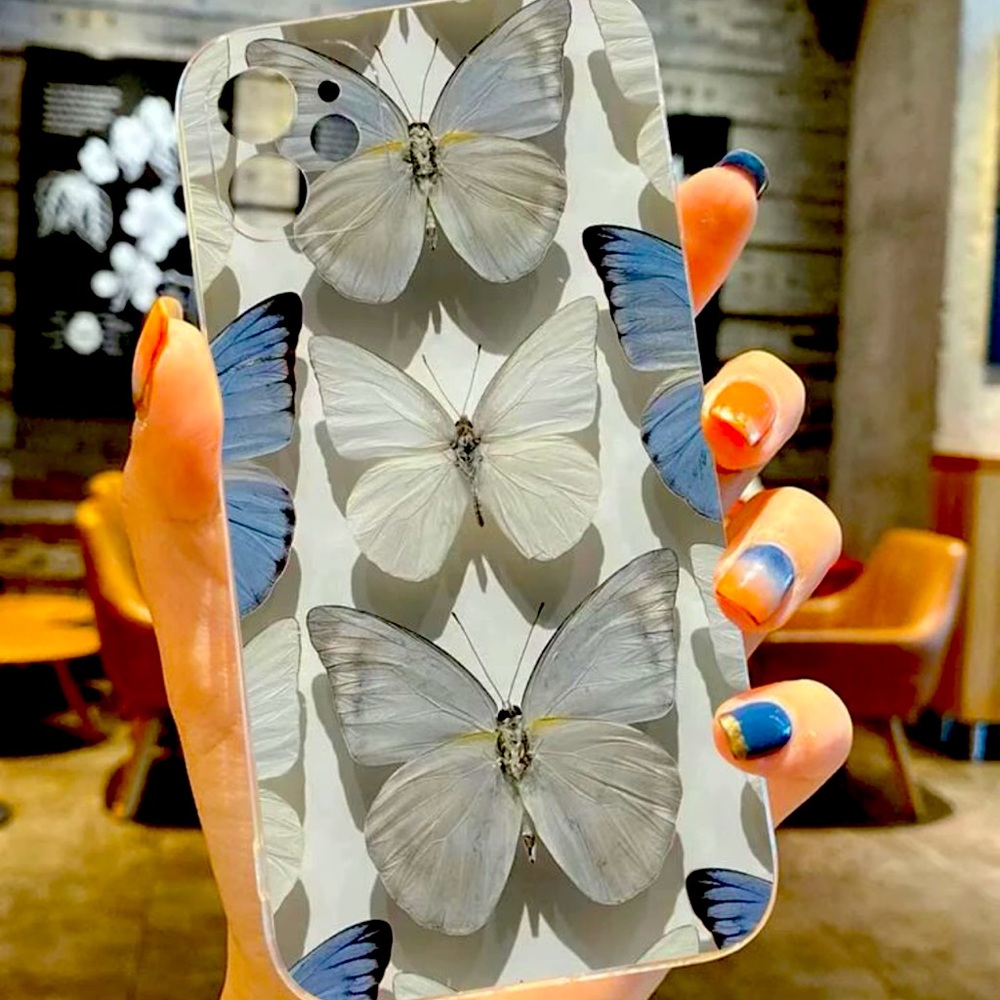 iPhone 13 Pro Max butterfly print case